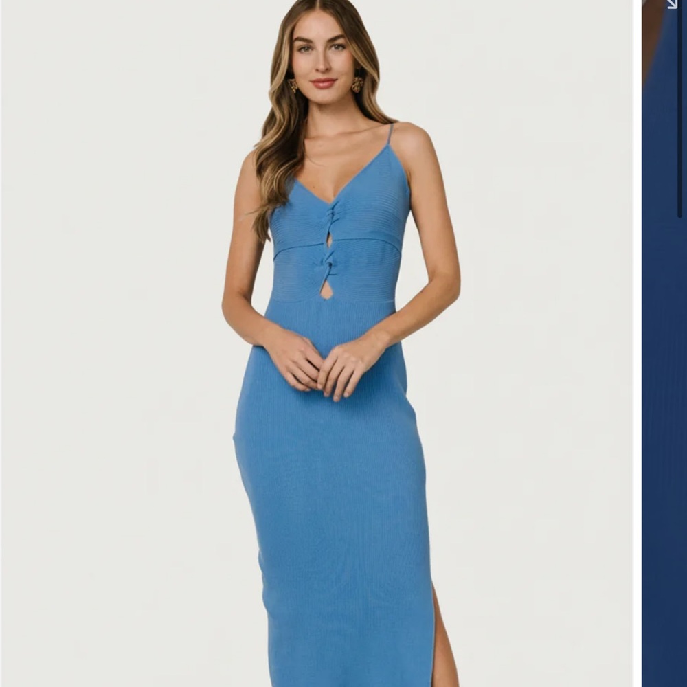 Baltic Born Blue Midi Dress